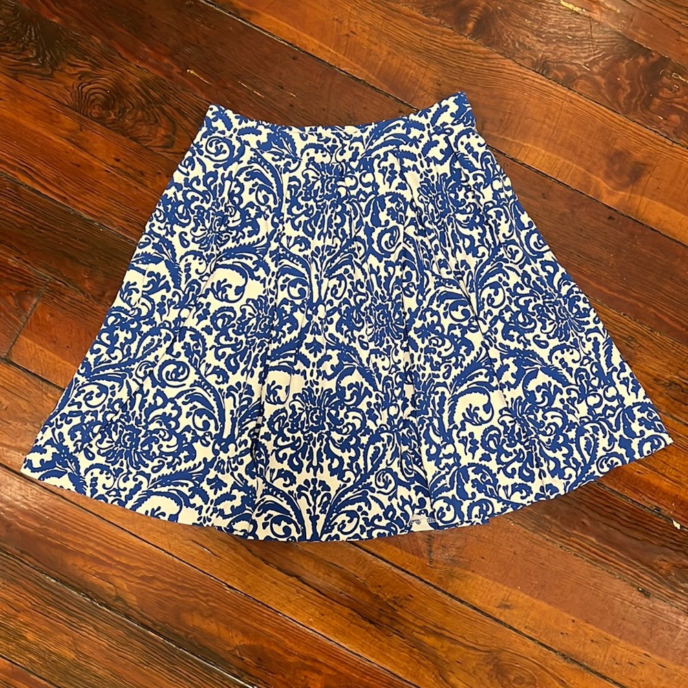 Adrienne Vittadini Skirt Floral Pattern Skirt